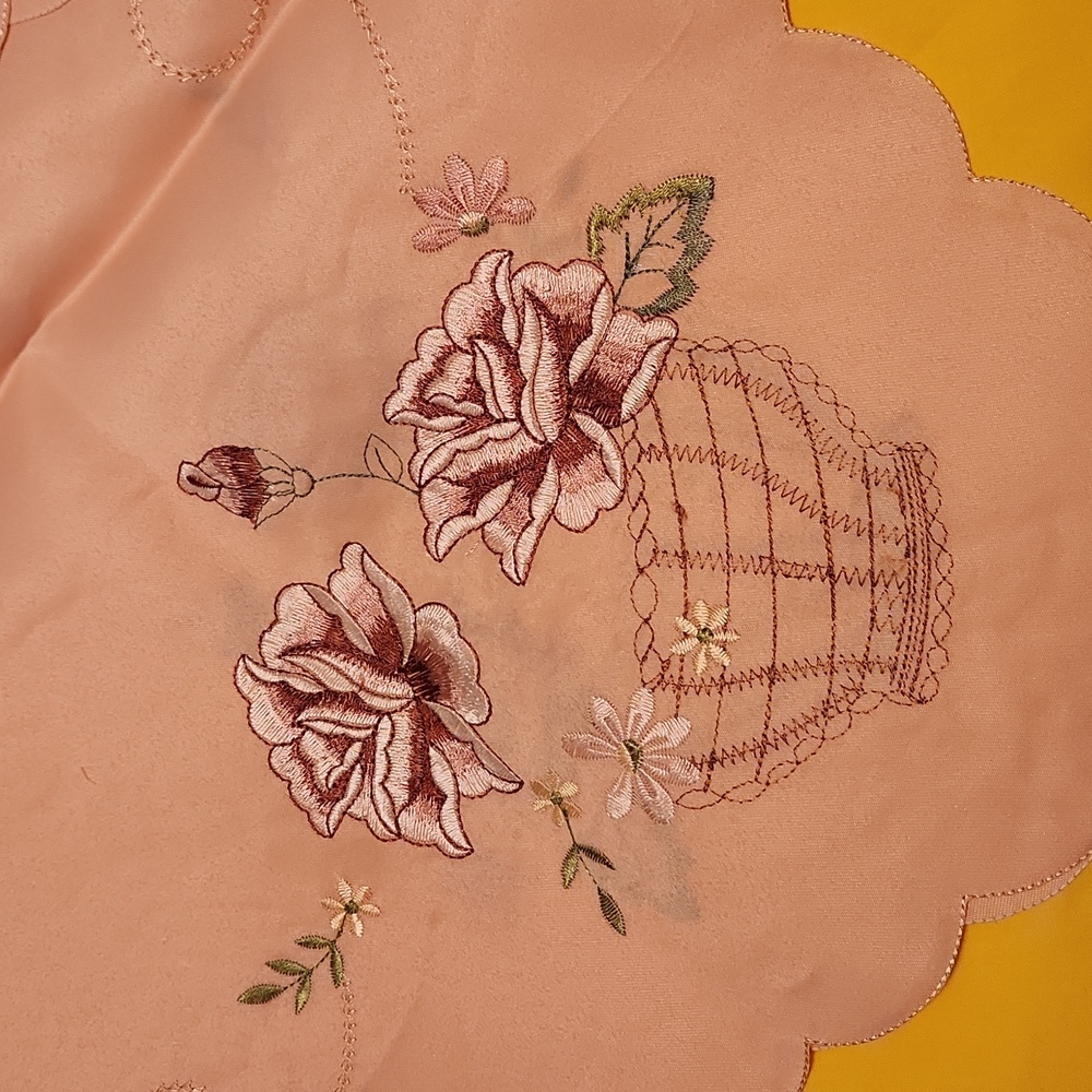 Square Table Linen/Topper - Picture 3 of 5